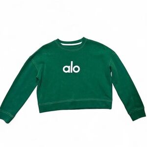 Alo Yoga Cropped Crew Neck